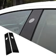 thumbnail image 4 of Almencla 2 Pieces Window B Pillar Cover Sticker Center Fit for Matte Matte Light, 4 of 6