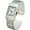 Silver, variant on Collections Quartz 21mm Rectangle Concho Cuff Bangle Watch