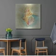 thumbnail image 4 of Luxe Metal Art 'Aquatica I' by Steve Hunziker Metal Wall Art, 36"x36", 4 of 7