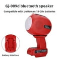 thumbnail image 1 of Altavoz Bluetooth para Ryobi One+ 18V para Batería Makita/Dewalt/Milwaukee/Bosch, Altavoz Ryobi Inalámbrico con Luz LED para Lugar de Trabajo Acampar Fiesta (Solo Herramienta), 1 of 12