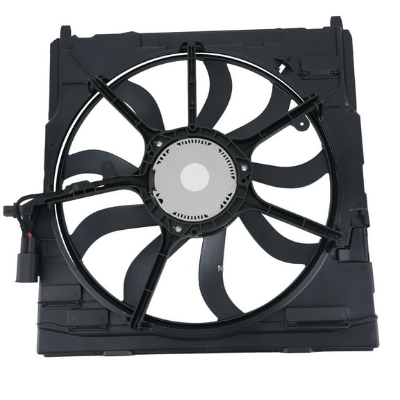 MaXpeedingrods Engine Radiator Cooling Fan Assembly for BMW X5 2007-2010 17428618240 17427533558 17427598740