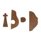 thumbnail image 2 of Decoración de cruz con escena de Pascua, estatua de madera de Jesús con tumba vacía, figura de cruz de Pascua, decoración del hogar, 2 of 6