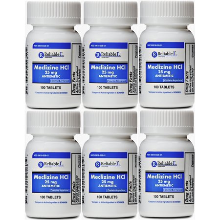 Meclizine Bonine 25 Mg