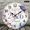 12x12in, variant on Patifu Wooden Wall Clock Pastel Graduation Cap Diploma 2026 Silent Mechanical Movement 10x10in
