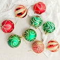 thumbnail image 4 of Virelaxpo Colorful Christmas Tree Ball Ornaments Set, Shatterproof Plastic with Electroplated Finish for Holiday Decoration and Home Decor, 4 of 6