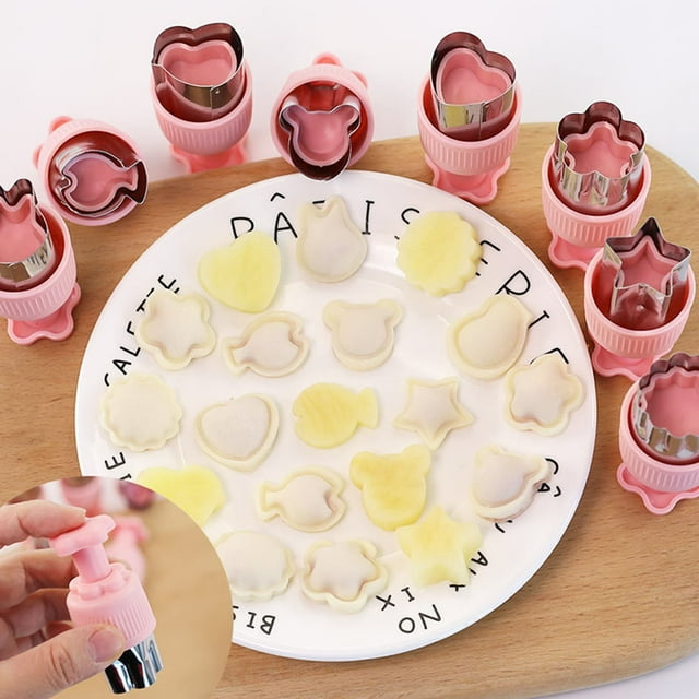 Italian Dumpling Modeling Tools Set | Stainless Steel Pasta Shaping Tool Kit | 8 Piece Food-Safe Biscuit Ravioli Maker | Easy-Clean | Multiple Shapes | Versatile Cooking Accessory