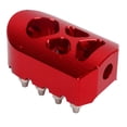thumbnail image 3 of Clavija De Palanca De Cambios De Motocicleta, Clavija De Pie De Palanca De Cambio Antideslizante Giratoria De 360 ​​grados Roja Para Touring Street Chopper Bobber, 3 of 14