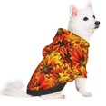 thumbnail image 3 of Junzan Sunflower4 Dog Hoodie Puppy Sweater Sweatshirt,Cold Weather Coat Pet Clothes for Dog Cat-Medium, 3 of 9