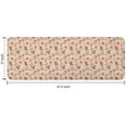 thumbnail image 7 of Pink Christmas Gingerbread and Tree Pattern Kitchen Rug Mat,Kitchen Runner Rugs Non Skid Washable,Decorative Kitchen Floor Mats for Kitchen,Sink,Laundry,17"x47.2", 7 of 7