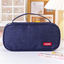 Pencil Case Zipper Pouch Large Capacity Multifunctional Storage Box Durable Soft Zipper Medium Size Elegant Design for Office and Daily Use