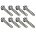 thumbnail image 2 of 20 piezas Pernos de tornillo M10x1.5 Perno de cabeza hexagonal con brida de acero inoxidable A2‑70 con junta DIN6921M10x50, 2 of 9