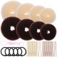 thumbnail image 1 of 1 Juego de accesorios para hacer moños en el pelo para mujer, herramientas de peinado, 1 of 6