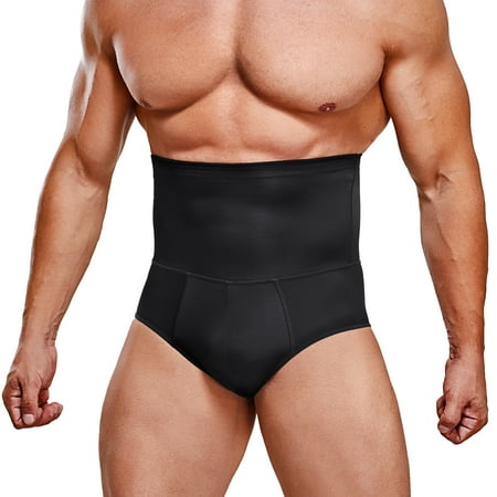 

Junlan Tummy Shaper Briefs for Men High Waist Control Panty Abdomen Compression Underwear Slimming Shapewear Shorts