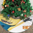 thumbnail image 3 of Falda para árbol de Navidad de los Minions de Mi villano favorito, suave y divertida, decoración navideña navideña de granja de 36", 3 of 4