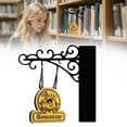 thumbnail image 2 of Book Tavern Signs – Genre Shelf Labels With Hanging Brackets Handmade Halloween Categorize Books Bookshelf Signs Bookshelf Accessories Halloween Decor, 2 of 9