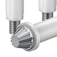 thumbnail image 6 of 4x Door Hardware Bifold Closet Door Hardware Repair Tool Kits Metal Easy to Install replacement part for Closet Accordion Door Style B, 6 of 7