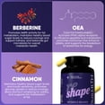 thumbnail image 5 of PlusHLTH Reshape Capsules with Berberine, Cinnamon, and OEA for Metabolic Balance 60 capsules, 5 of 8