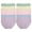 Assorted Color, variant on Angelina High-Cut Hiphugger Panties with Love Elastic Waitband (12-Pack)
