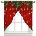 thumbnail image 1 of EcoNesxp Short Half Kitchen Curtain Window Treatments 28" x 36", 1 of 5