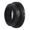 thumbnail image 4 of Graflsoa FD-FX Lens Adapter for Canon FD to Fujifilm X Mount, Manual Focus & Exposure, Infinity Focus, Aluminum Alloy & Brass Construction, Black Finish, Compatible with X-T1/2/10/20,, 4 of 6