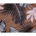 thumbnail image 5 of oneOone Polyester Lycra Brown Fabric Tropical Craft Projects Decor Fabric Printed By The Yard 56 Inch Wide, 5 of 5