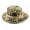 B, variant on Bucket Hats Male Female Neutral Summer Camouflage Bucket Hats Adjustable Rope Button Fisherman Hat L