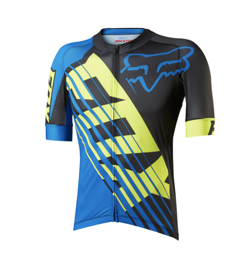 Fox Head Cycling Men's LE SAVANT SS Jersey Blue Size Large