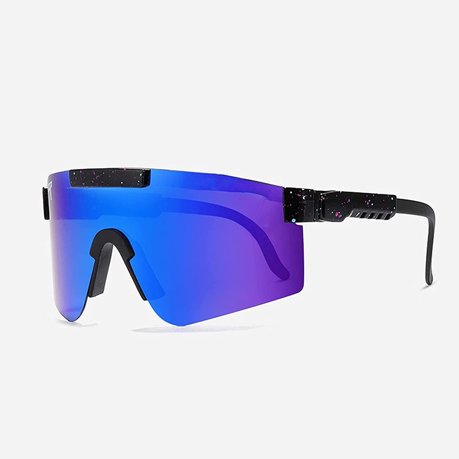 Sports Polarized Sunglasses,Outdoor Sports Windproof UV400 Eyewear,Ideal for Cycling Running Fishing and Outdoor Activities 