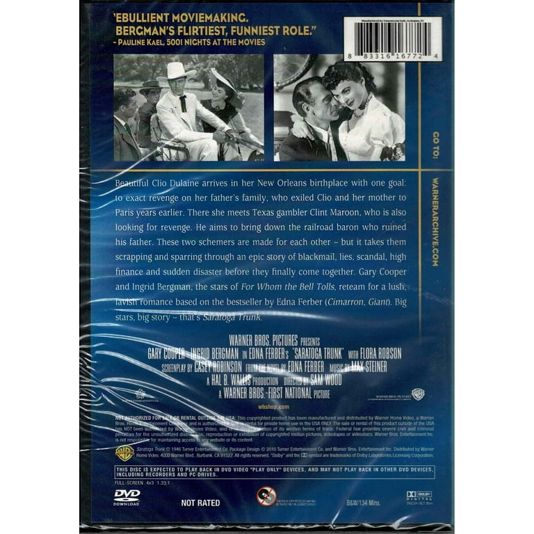 2CD＋DVD！SBD！UK / WILMINGTON 2012 Warner Archives - Saratoga Trunk [DIGITAL VIDEO DISC