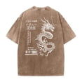 thumbnail image 4 of Streetwear Distressed Print Tee with Washed Finish and Graphic Artwork for Everyday Casual Style, 4 of 4