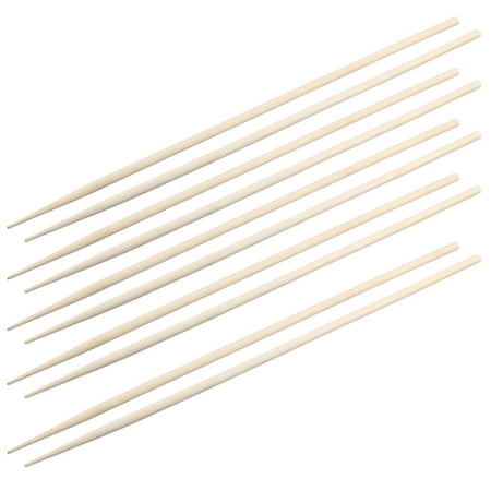Unique Bargains Restaurant Tableware Bamboo Hot Pot Chopsticks Beige 45cm Long 5