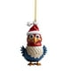 thumbnail image 1 of RKSTN christmas ornaments Cute Rooster Car Pendant Home Tree Decoration, Christmas Tree Ornament, Home Decor 1PC, 1 of 1