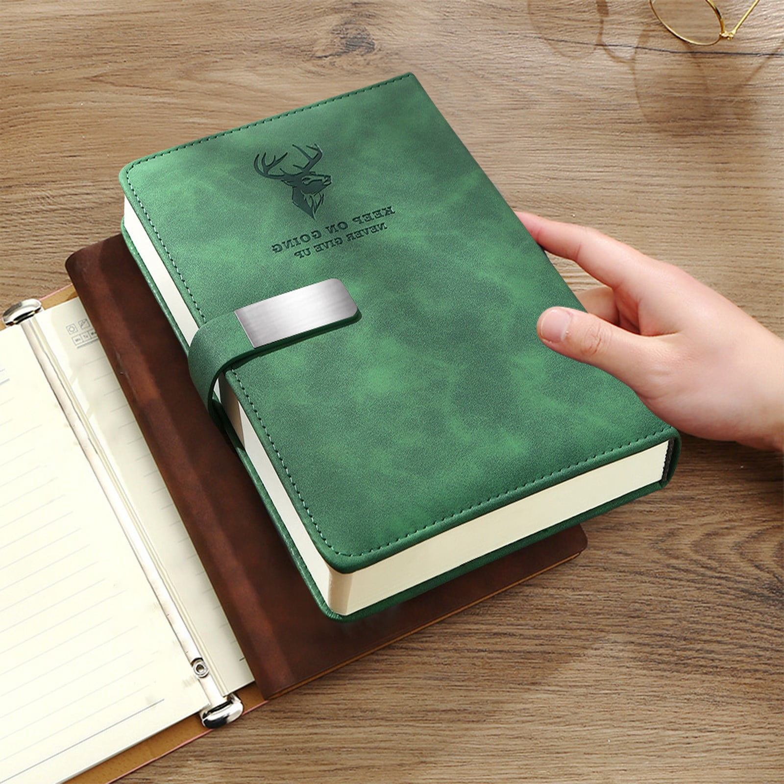 A5 Thick Notebook Heavy-Duty Note Pad A5 Notepad Writing Book Thick-Page Diary A5 Office Notebook