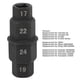 thumbnail image 3 of Motorcycle Hex Axle Tool 17/19/22/24mm Front Wheel Hub Spindle Socket Adapter Replacement for Yamaha R1 R6, 3 of 5
