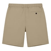 LTTVQM Golf Shorts Men 7 Flat Front Casual Work Dress Shorts Quick Dry Stretch Breathable Lightweight with 3 Pockets for Work Khaki L