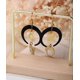 thumbnail image 4 of Pendientes góticos boho de sol y luna, colgante de estrella de luna creciente, pendiente celestial, 4 of 5