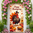 thumbnail image 6 of Autumn Theme Thanksgiving Banner Decorative Turkey Festive Harvest for Holiday Celebration Family Gathering Seasonal Decor, 6 of 8