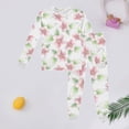 thumbnail image 3 of Crop Top And Sweatpants Baby Registry Must Haves for Girls 儿童长袖印花家居服上衣裤子套装休闲装, 3 of 3
