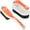 Orange, variant on Soft Bristle Scrub Cleaning Brush Stain Remover Brush Fabric Cleaning Brush Laundry Brush Small Scrub Brush Cleaner Household Cleaning Brushes for Carpet, Clothes, Bathroom,Sneaker-2 Pack (Blue)