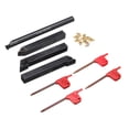 thumbnail image 2 of Labymos 4 PCS 12MM Shank Lathe Turning Tool Holder Boring Bar With Matching Wrench +, 2 of 8