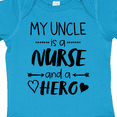 thumbnail image 4 of Inktastic My Uncle is a Nurse and a Hero Boys or Girls Baby Bodysuit, 4 of 5