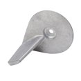 thumbnail image 4 of 822157T2, Direct Replacement Stern Drive Using Trim Tab Anode Zinc Alloy Trim Tab Seawater Resistant  For Mariner Force 25-50  2 4 Stroke, 4 of 8