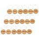 thumbnail image 2 of 18 piezas de corcho en blanco para copas de vino, identificadores de bebidas para bodas., 2 of 6
