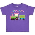 thumbnail image 3 of Inktastic Valentine Heart Train Boys or Girls Toddler T-Shirt, 3 of 5