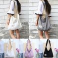 thumbnail image 2 of Women Vintage Ladies Large Canvas Handbag Travel Shoulder Bag Casual Tote Purse, 2 of 5