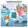 thumbnail image 6 of Goofa Seahorse Printed Men's Swim Trunks Board Shorts Quick Dry Mens Swimming Trunks with Compression Liner,Breathable Fit Hawaii Beach Shorts-XX-Large, 6 of 9