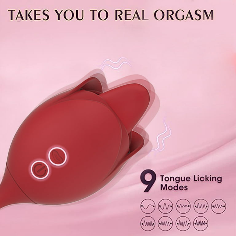 Rose and Tongue Adult Massager – A Girl Named Lee