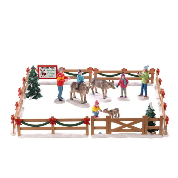 Reindeer Petting Zoo - 17 Piece Set