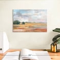 thumbnail image 3 of Elephant Stock Big Sky In October Wall Art - Horizontal Canvas Wall Art - Living Room Wall Decor - Abstract Canvas - Beige And Gray Decor By Danhui Nai - 12" x 8", 3 of 8