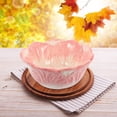 thumbnail image 2 of Ceramic Bowl in Chinese Cabbage Shape Hand Painted Oatmeal Dessert Bowl, 2 of 9